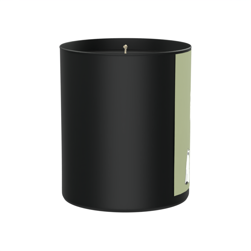 Haunted hugs, moon magic, and ghostly giggles with a side of sass 200g Black Candle ‘Dark Noir’
