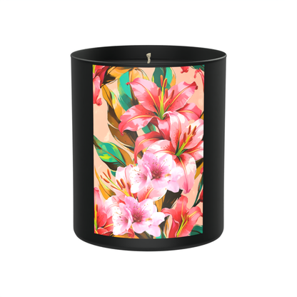 Exotic florals, rich woods, and unapologetic glow-up energy 200g Black Candle ‘Dark Noir’