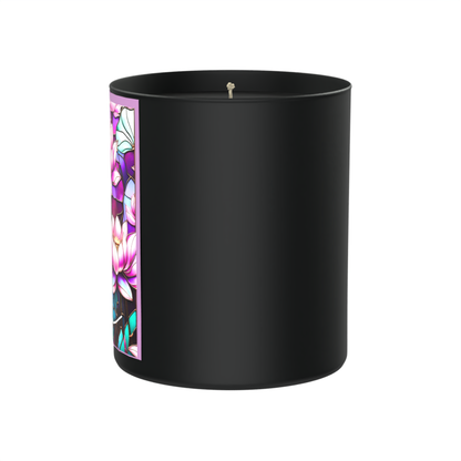 Sacred blooms, ancient woods, and quiet confidence 200g Black Candle ‘Dark Noir’