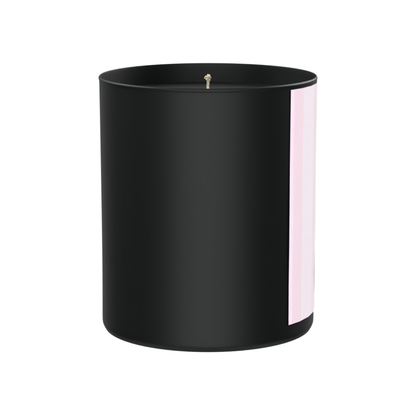 Moonlit florals, enchanted woods, and pastel spells 200g Black Candle ‘Dark Noir’