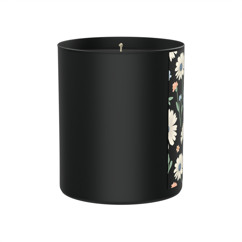 Flower, flirty spells, and midnight walks through wild meadows. 200g Black Candle ‘Dark Noir’