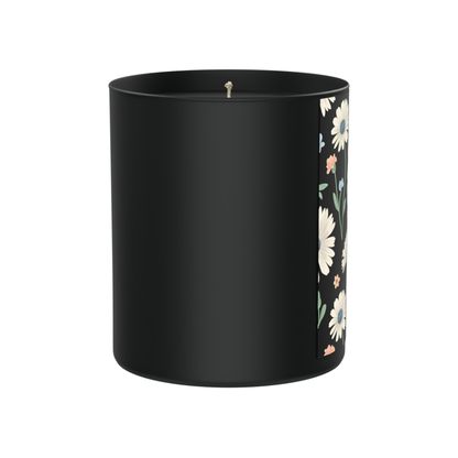 Flower, flirty spells, and midnight walks through wild meadows. 200g Black Candle ‘Dark Noir’