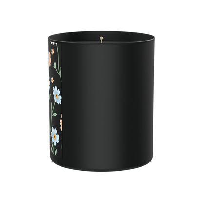 Flower, flirty spells, and midnight walks through wild meadows. 200g Black Candle ‘Dark Noir’