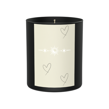Soft hearts, dark woods, and dangerously good vibes 200g Black Candle ‘Dark Noir’