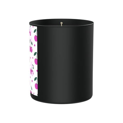 Cherry print 200g Black Candle ‘Dark Noir’