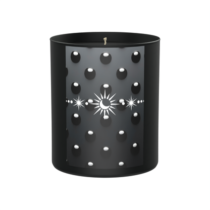 A midnight ritual with a cosmic twist. 200g Black Candle ‘Dark Noir’
