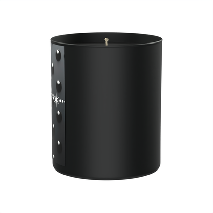 A midnight ritual with a cosmic twist. 200g Black Candle ‘Dark Noir’