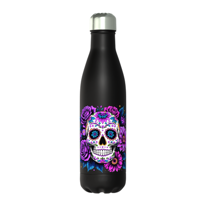 Classic 50cl Thermos Bottle – Sugar Skull Bloom Edition