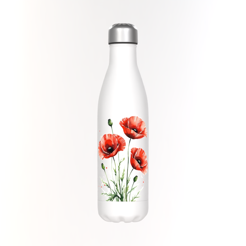 Poppy Bloom Edition- Classic 50cl Thermos Bottle