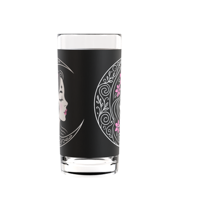Mystic Moon Woman Highball Glass