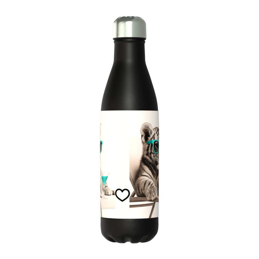 Tiger Cub Sunglasses Classic 50cl Thermos Black Bottle