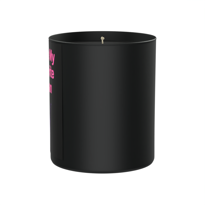 You’re My Favourite Human 200g Black Candle ‘Dark Noir’