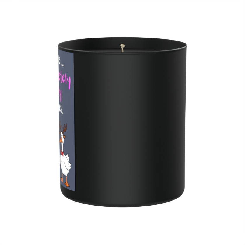 Currently defrosting my will to live… 200g Black Candle ‘Dark Noir’