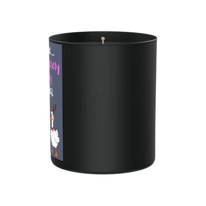 Currently defrosting my will to live… 200g Black Candle ‘Dark Noir’