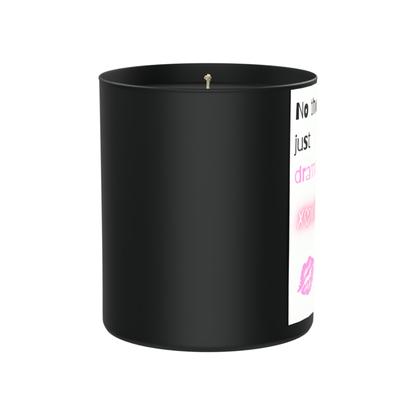 No thoughts, just dramatic sighs. 200g Black Candle ‘Dark Noir’