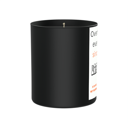 Overthinking everything since birth. 200g Black Candle ‘Dark Noir’