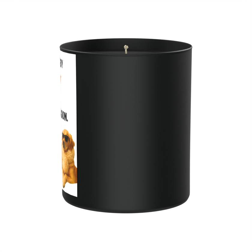 Powered by moonlight and mild delusion 200g Black Candle ‘Dark Noir’