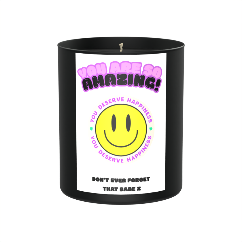 You are so amazing 200g Black Candle ‘Dark Noir’
