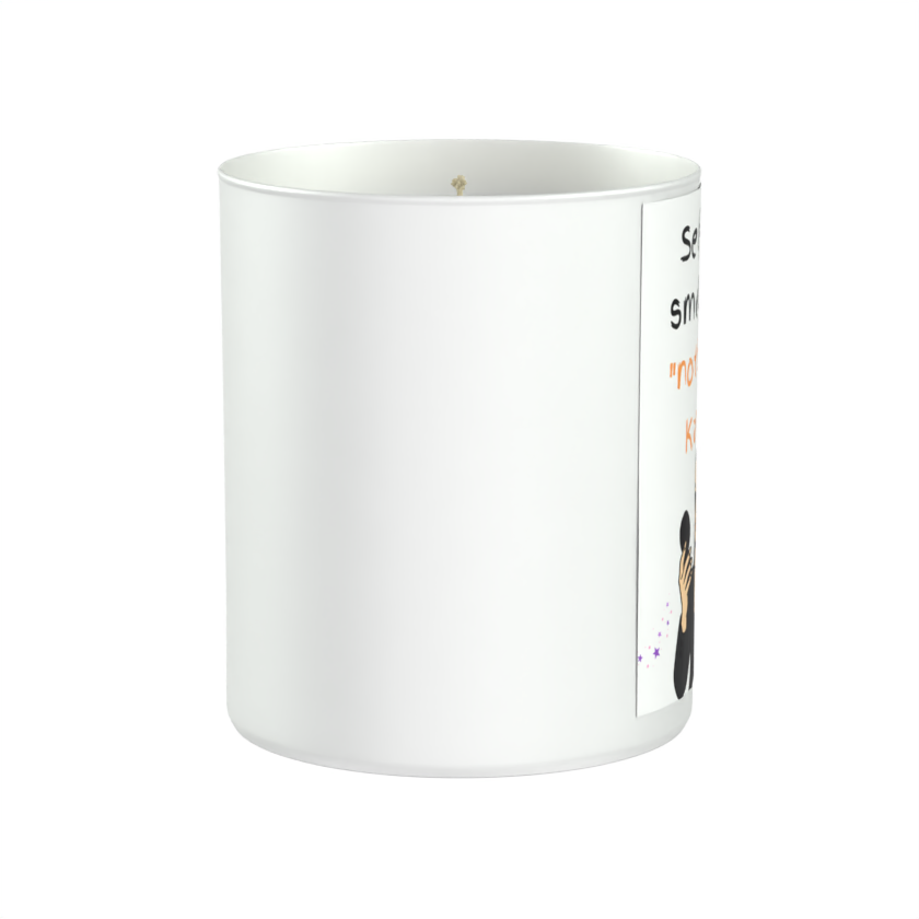 Not Today Karen 200g White candle ‘Sandy Bay'