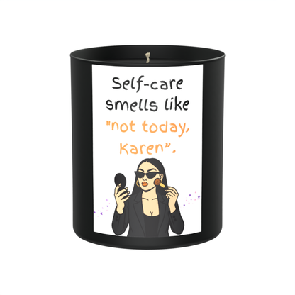 Not Today Karen 200g Black Candle ‘Dark Noir’