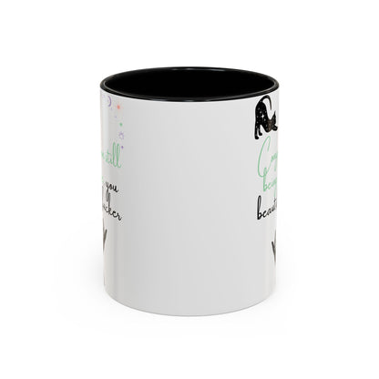 Congrats on....Funny Coffee Mug, Motivational Mug, Gift for Cat Lovers, Inspirational Drinkware, Creative Cat Mug