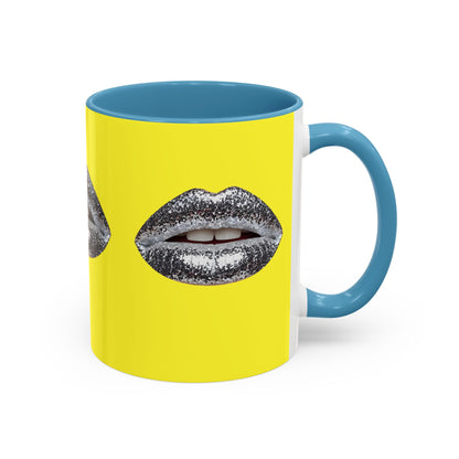 Electric Kiss Mug Accent Coffee Mug (11, 15oz)