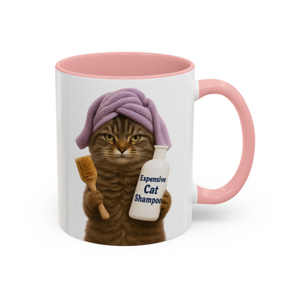 Funny Cat Coffee Mug, Gift for Cat Lovers, Cute Pet Mug, Animal Lover's Drinkware, Fun Coffee Cup, Unique Cat Themed Kitchenware