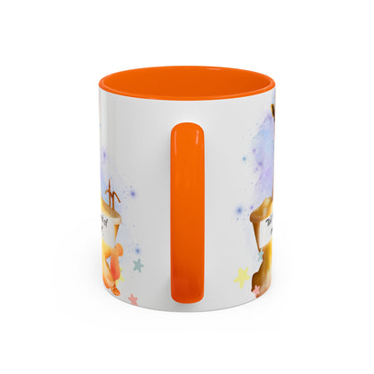 Giraffe Humour Accent Coffee Mug - Funny Gift, Quirky Kitchen Decor, Ideal for Birthdays, Christmas, Office