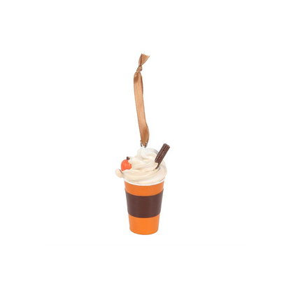 Pumpkin Spice Latte Hanging Ornament – Autumn Decoration