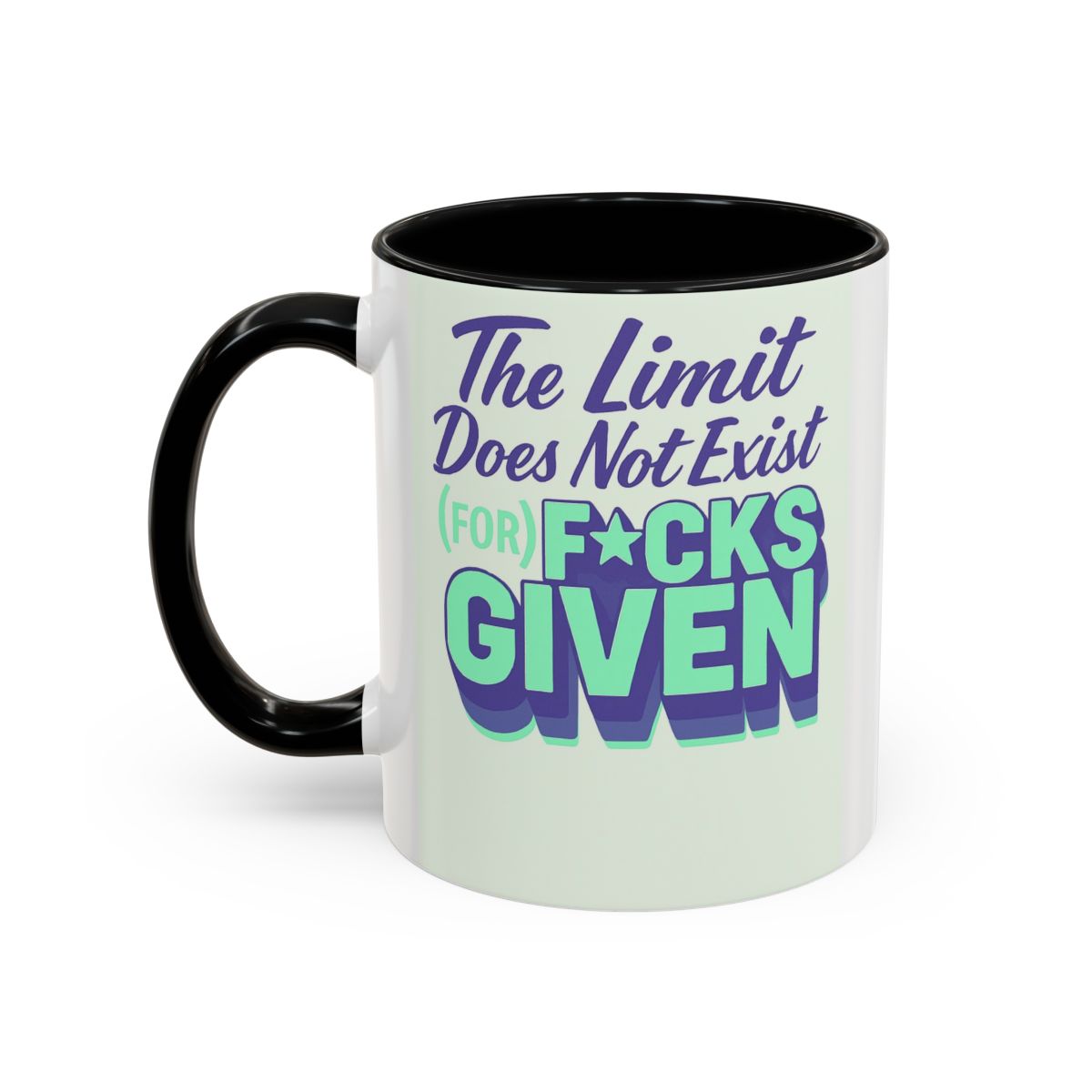 Funny Limit Does Not Exist Coffee Mug, 11oz 15oz Coffee Cup, Uniquely Designed Gift, Humor Mug for Coffee Lovers, Perfect for Birthdays