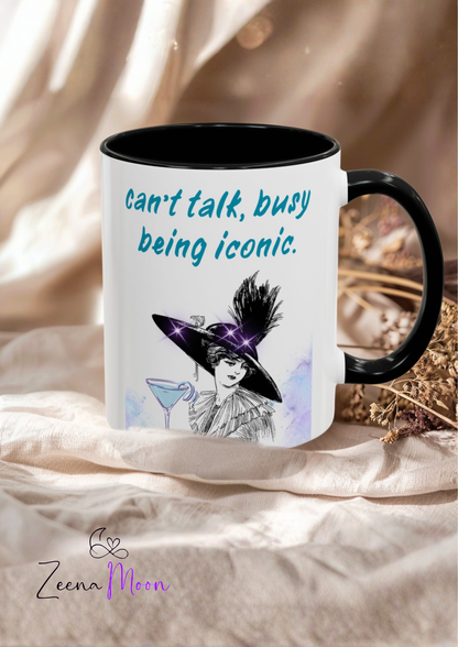 Iconic Accent Coffee Mug - Perfect Gift for Coffee Lovers, Trendy Ceramic Drinkware, Fun Desk Accessory, Unique Birthday Present, [...]