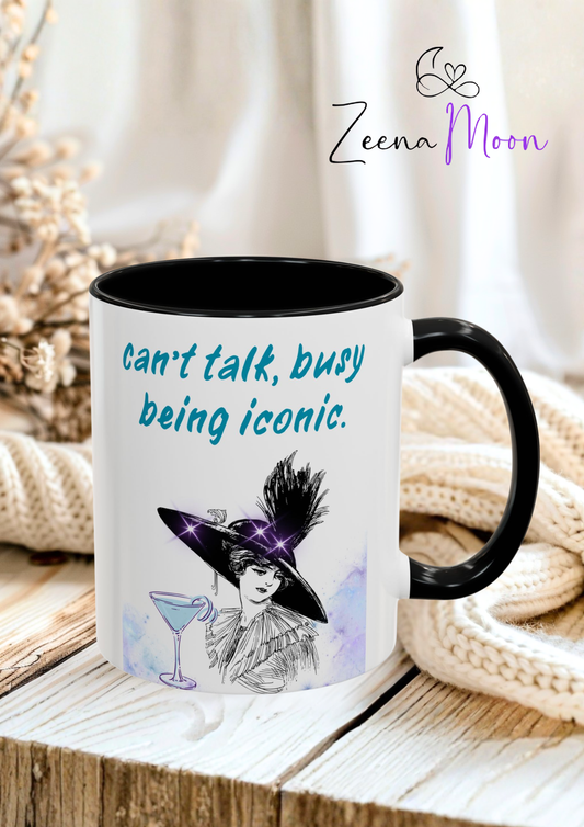 Iconic Accent Coffee Mug - Perfect Gift for Coffee Lovers, Trendy Ceramic Drinkware, Fun Desk Accessory, Unique Birthday Present, [...]