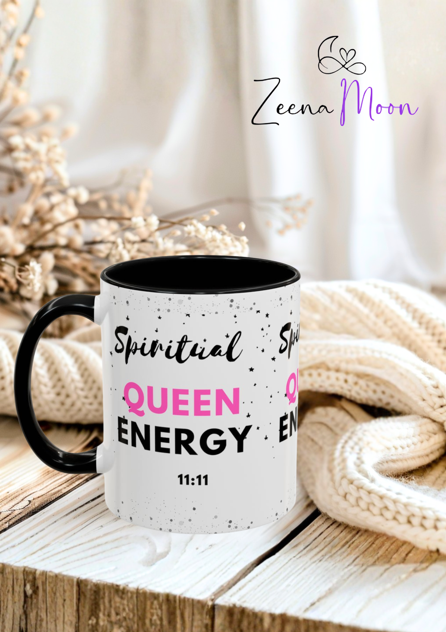 Spiritual Queen Energy Accent Coffee Mug (11, 15oz)