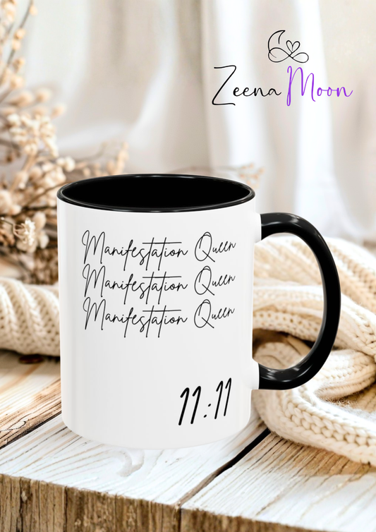Manifestation Queen Accent Coffee Mug (11, 15oz)