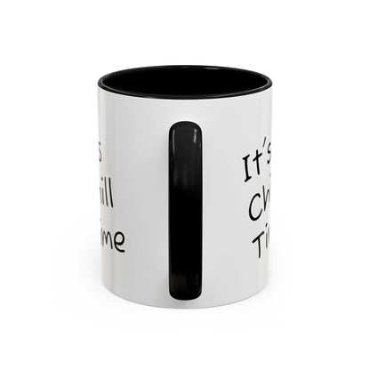 It's Chill Time Elephant Bath Accent Coffee Mug (11, 15oz)