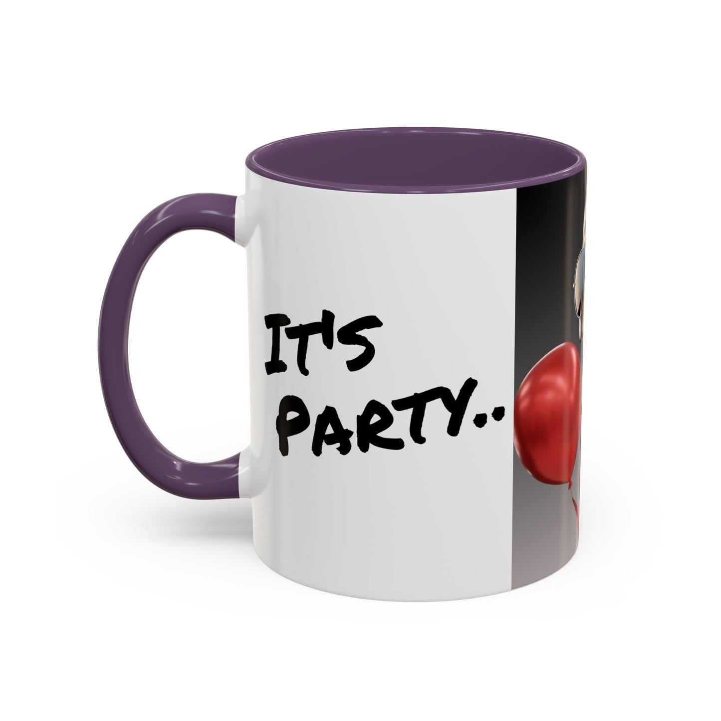 Skeleton Party Time Accent Coffee Mug (11, 15oz)