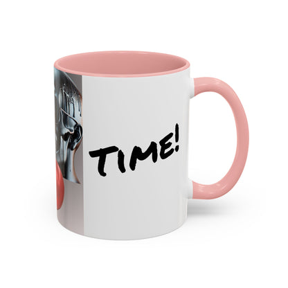 Skeleton Party Time Accent Coffee Mug (11, 15oz)
