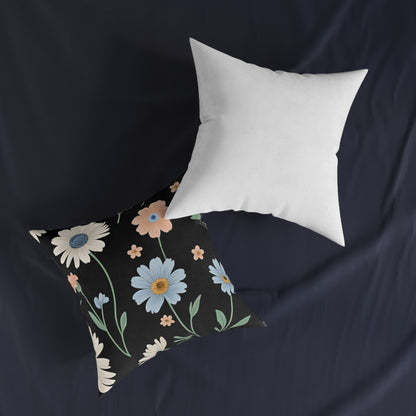 Floral Accent Cushion | Home Decor, Couch Cushion, Bedroom Decoration, Farmhouse Style, Gift for Her