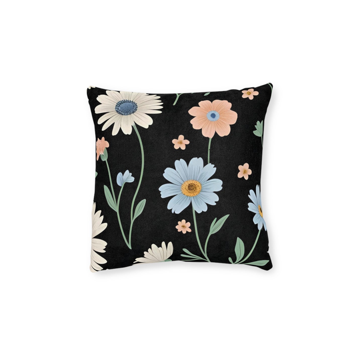 Floral Accent Cushion | Home Decor, Couch Cushion, Bedroom Decoration, Farmhouse Style, Gift for Her