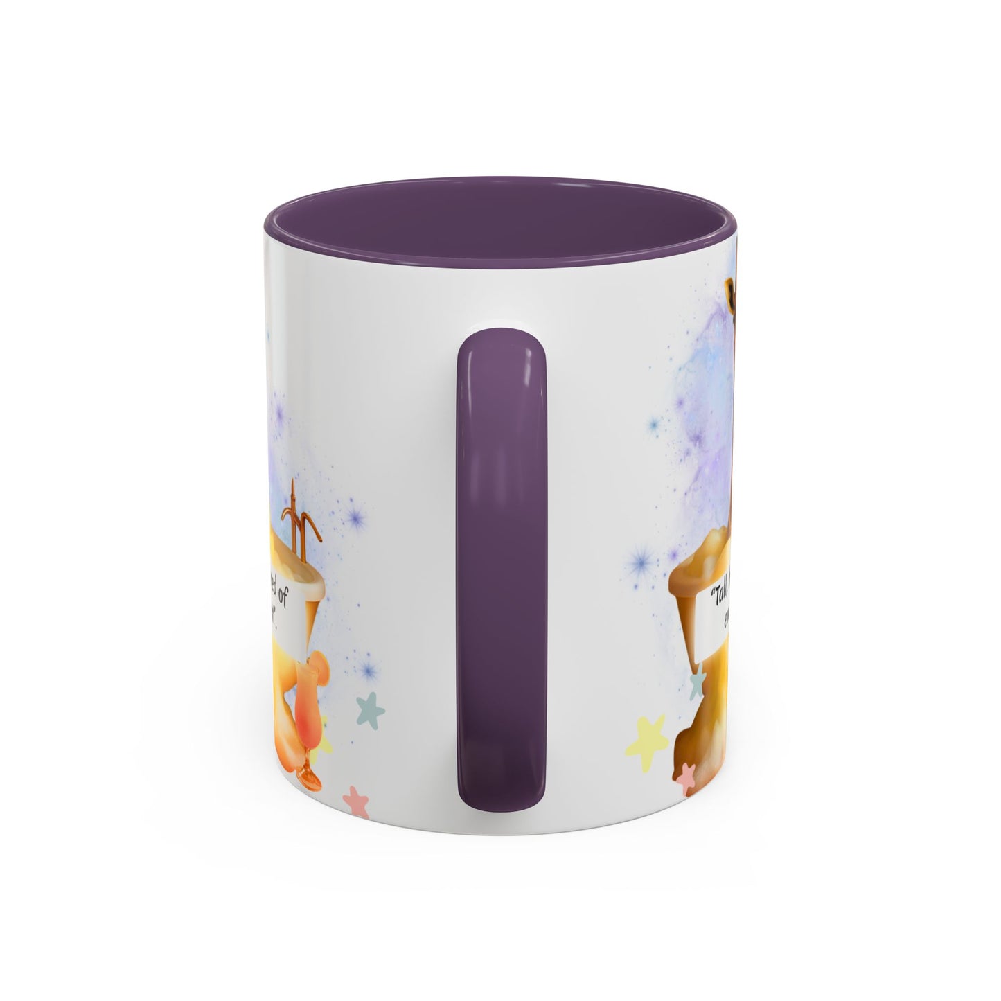 Giraffe Humour Accent Coffee Mug - Funny Gift, Quirky Kitchen Decor, Ideal for Birthdays, Christmas, Office