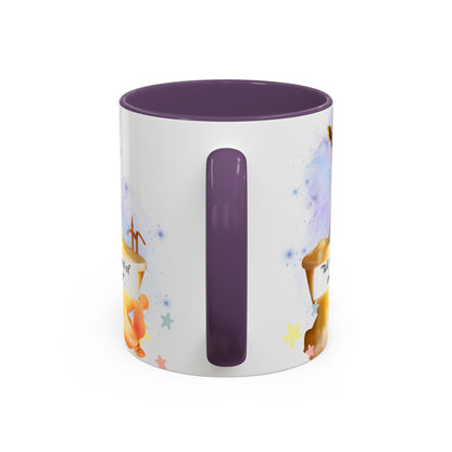 Giraffe Humour Accent Coffee Mug - Funny Gift, Quirky Kitchen Decor, Ideal for Birthdays, Christmas, Office