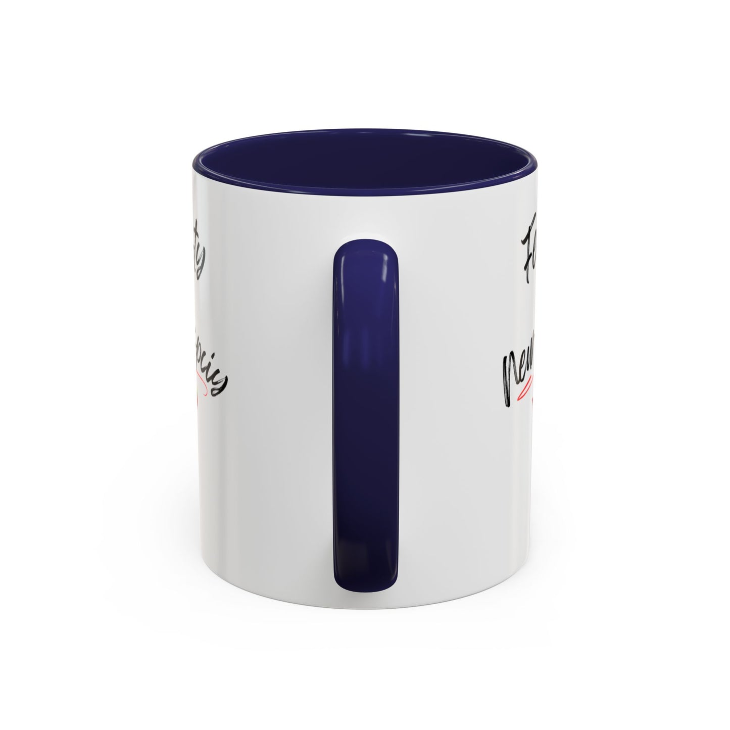 White Feisty And Neurospicy Accent Coffee Mug (11, 15oz)