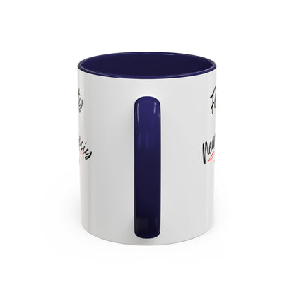 White Feisty And Neurospicy Accent Coffee Mug (11, 15oz)
