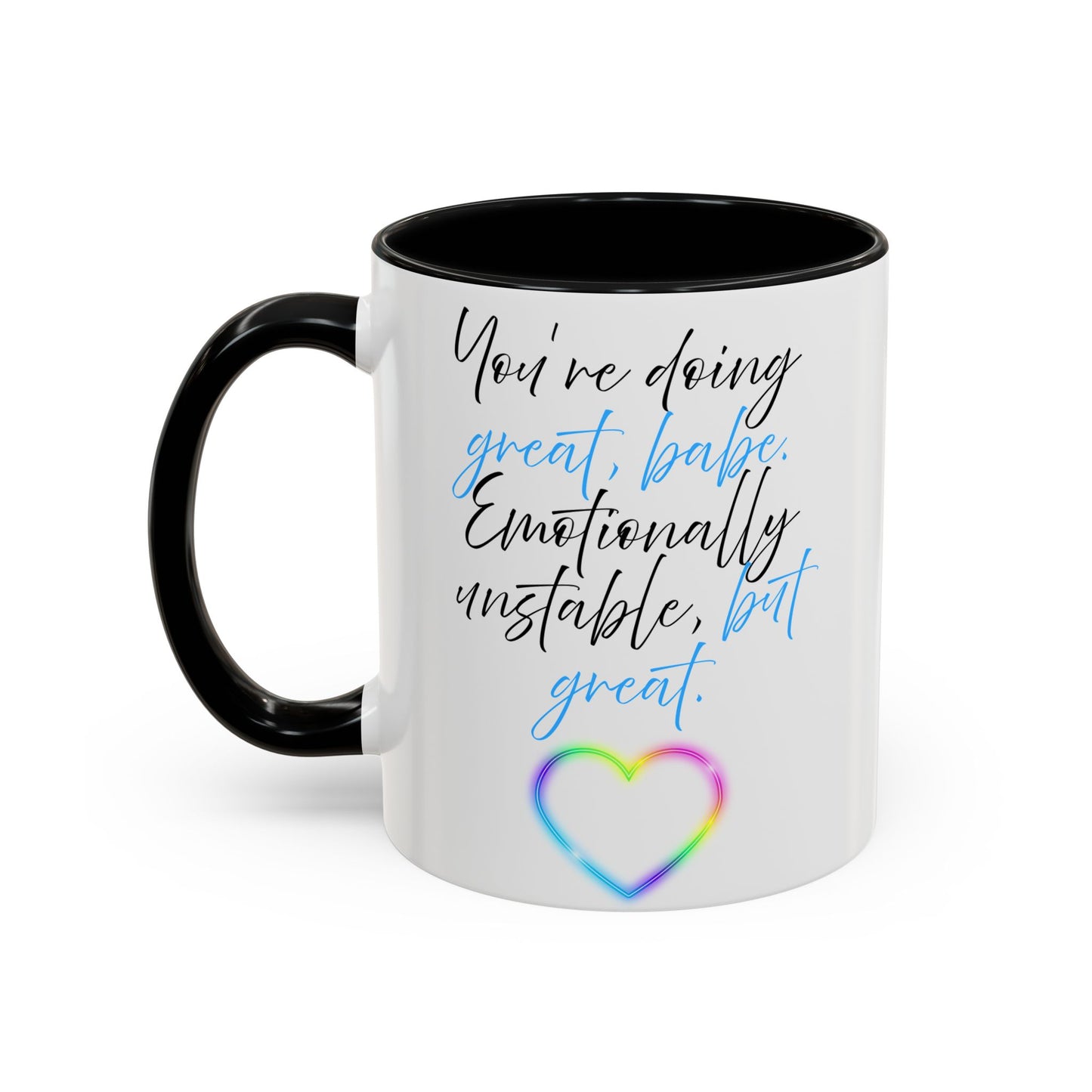 You're Doing Great Coffee Mug - Motivational Gift, Inspirational Mug, Self-Care Accessory, Office Decor, Unique Present