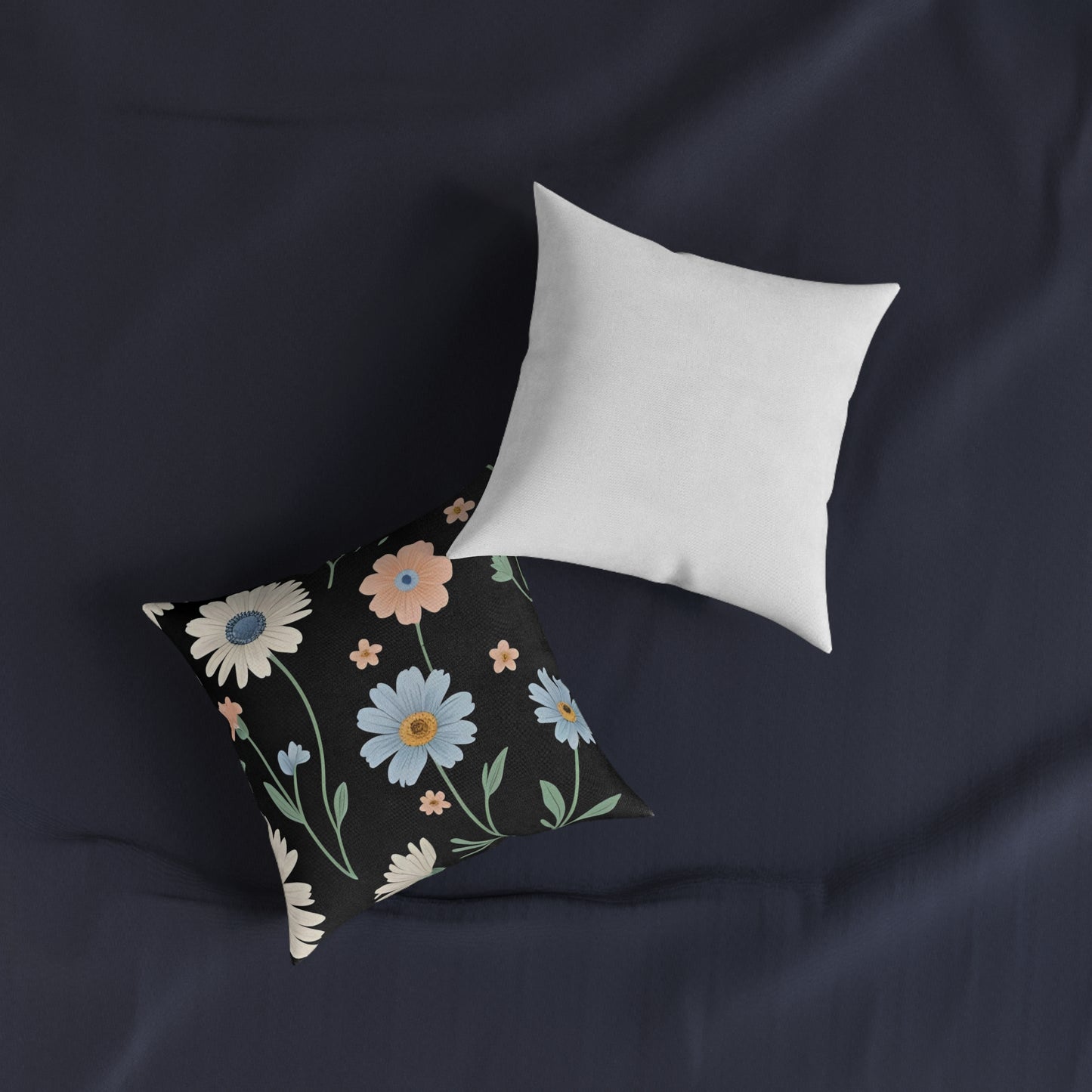 Floral Accent Cushion | Home Decor, Couch Cushion, Bedroom Decoration, Farmhouse Style, Gift for Her