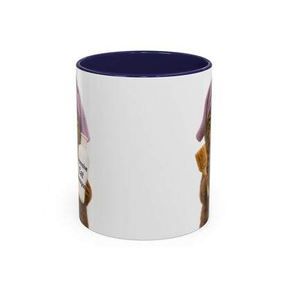 Funny Cat Coffee Mug, Gift for Cat Lovers, Cute Pet Mug, Animal Lover's Drinkware, Fun Coffee Cup, Unique Cat Themed Kitchenware