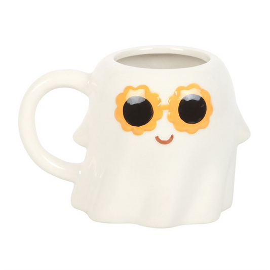 Groovy Ghost Mug | Cute Halloween Mug 500ml UK