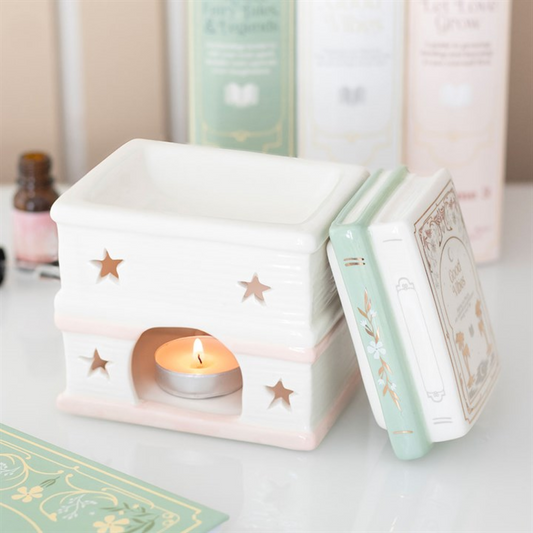 Book Stack Oil Burner | Gift for Book Lovers