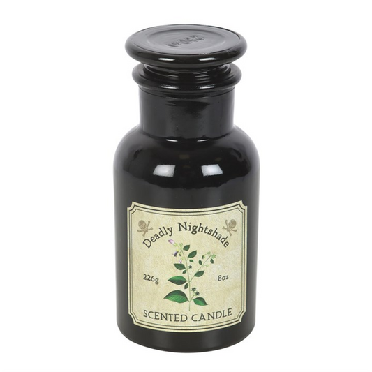 Deadly Nightshade Scented Candle – Gothic Apothecary Candle