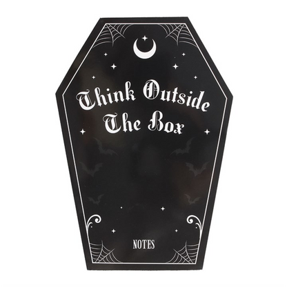Coffin Shaped Notebook